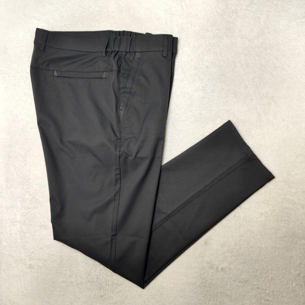Jack Archer Pants Mens 35x32 Gray Chino Slim Microfiber Stretch Commuter Tech
